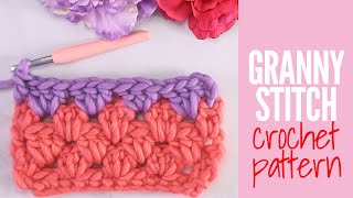 How to Crochet the Granny Stitch – Step-by-Step Beginner Tutorial