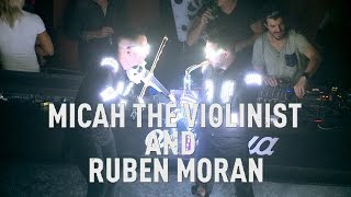 Micah the Violinist and Ruben Moran  Amnesia Ibiza 2015