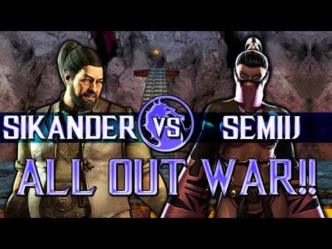 Mortal Kombat X: Semiij vs Sikander555 FT10 (WAR)