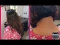 Mother's Day Special Short Bob Haircut with Nape Shave Trailer ( Full video for members)