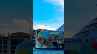 Norwegian Aqua 🛳️#like #share #comment #subscribe #cruiseship #cruise #vacation #shorts #short #wow