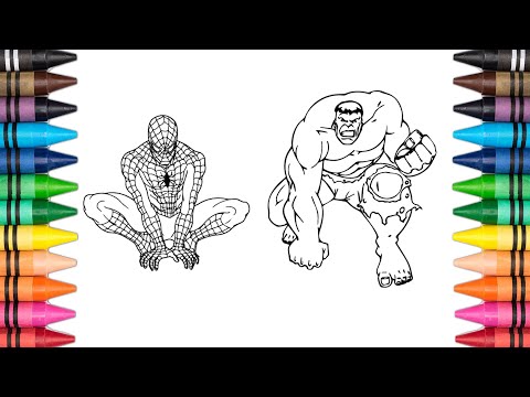 SPIDER-MAN VS HULK Coloring Page #122 - Netrum - Pixie Dust [NCS10 Release]