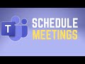 How to Properly Create Microsoft Teams Meetings