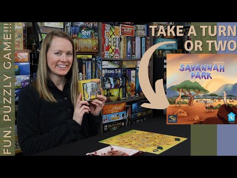 SAVANNAH PARK | Take a Turn or Two and Learn This Tile Management Game!