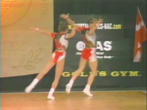 Daniela De Campi, Ivan Robustelli (Italy) - 2001 ANAC World Aerobic Championship Finals