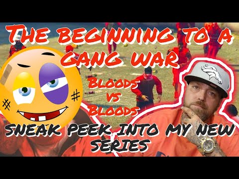 Watching a prison gang war begin. Bloods vs Bloods.