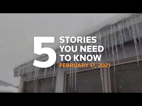 2021年2月17日のために知っておきたい5つの話 (Five stories you need to know for February 17, 2021)