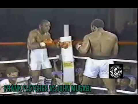 The Beast John Mugabi Stops The Animal, Frank Fletcher #video