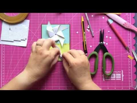 TARJETA CON MOLINETE (proyecto 100 tarjetas)