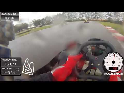 Corrida de Kart na chuva - VP 1500 - 3ª Etapa Kamikazy kart team, 22/05/2016 - Ivan Bedin