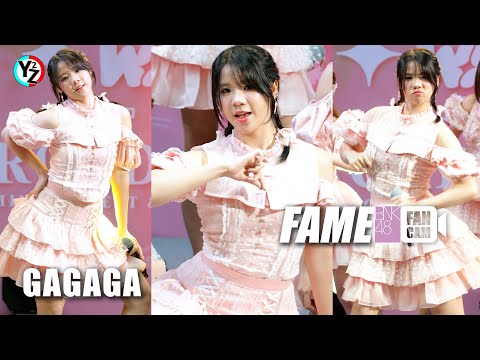 Fame BNK48 Fancam - GAGAGA | BNK48 Roadshow Mini Concert @ Central Marina Outlet 250802