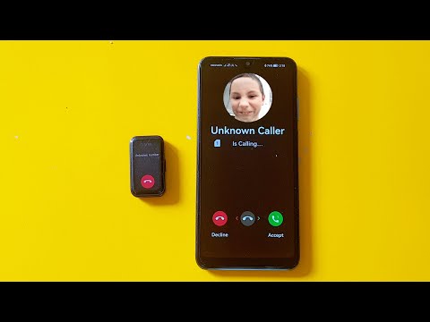 Huawei P30 Lite + Huawei Band 8 Pairing incomingcalls