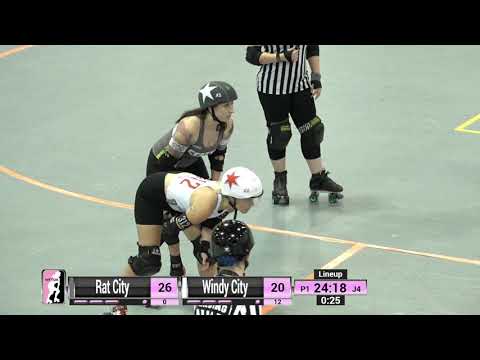 2018 International WFTDA Playoffs - Atlanta Game 2: Rat City Roller Derby v Windy City Rollers