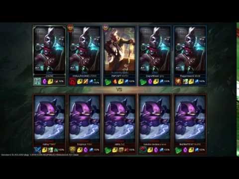 League of Legends (lol) Gameplay 5 Ekko VS 5 Kennen