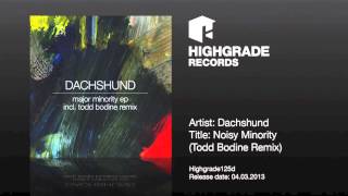 Dachshund - Noisy Minority (Todd Bodine Remix)