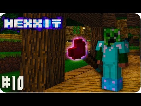 Hexxit Minecraft - MAGIC STAFF! (Hexxit Part #10)
