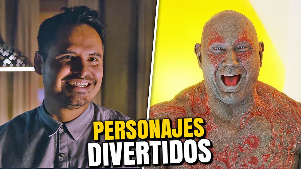Los 10 Personajes Más DIVERTIDOS en el Universo Cinematográfico de MARVEL