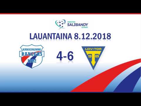 Maalikooste: Rangers - Tor  8.12.2018