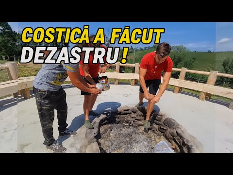 Costica a făcut dezastru la focul de tabăra de la Casuta din Padure !
