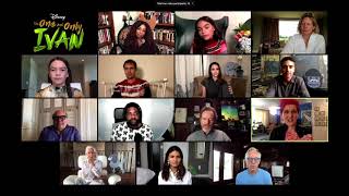 The One And Only Ivan Full Cast Interview (Disney+) video