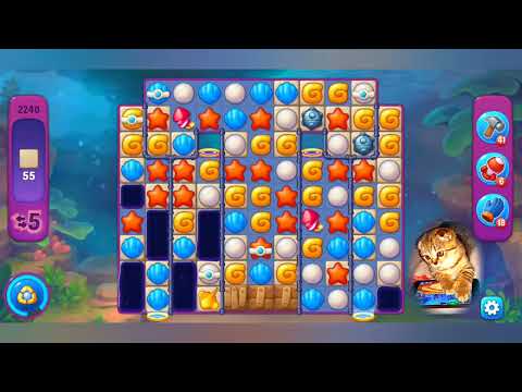 Fishdom 2022, no Boosters,  2240  level  -  прохождение без бустеров,  2240  уровень.