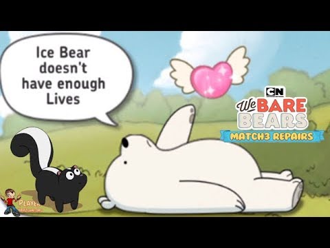 We Bare Bears: Match3 Repairs Game LET'S PLAY! Level 67 - 71 (Cartoon Network)