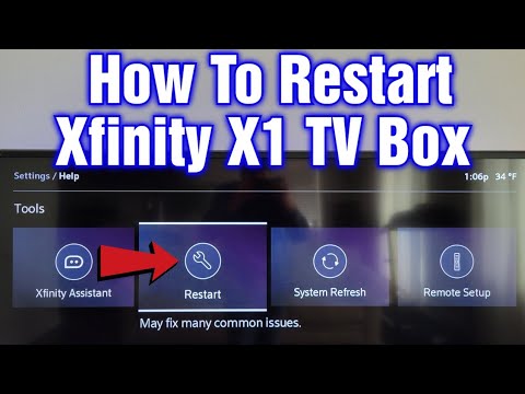 How To Reset Xfinity Tv Box