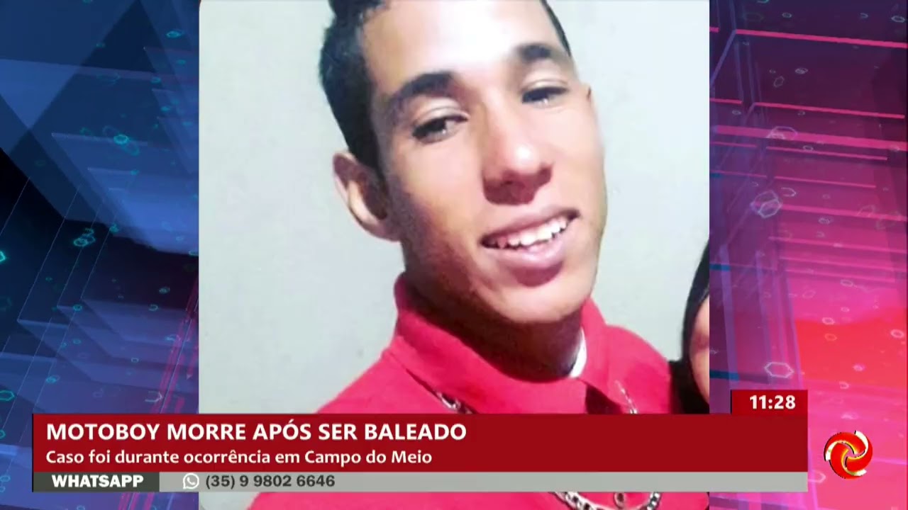 Motoboy morre após ser baleado em ação da PM em Campo do Meio