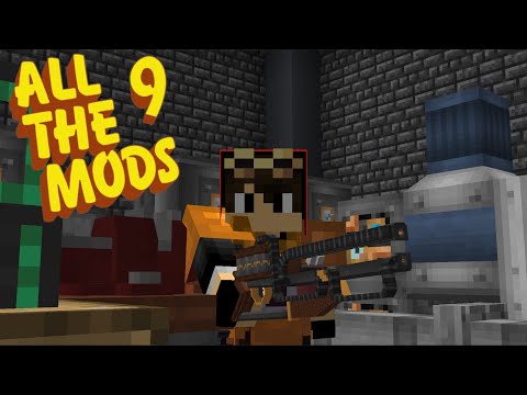 ATM9 EP14 - The Immersive Engineering Railgun