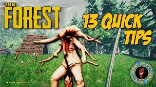 13 QUICK TIPS FOR THE FOREST - The Forest Tips & Tricks