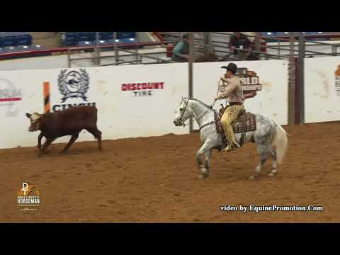 Dualin Stargun ridden by Justin E. Lawrence  - 2018 Celebration of Champions (WGH Cow, Prelims)