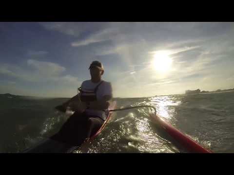 Epic Christmas Eve Eve Downwinder in the Puakea Designs Ehukai OC1