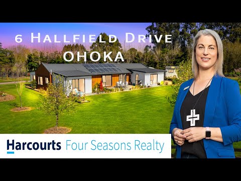 6 Hallfield Drive, Ohoka, Canterbury, 4房, 2浴, 乡村别墅