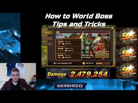 How to World Boss - Tips and Tricks - Summoners War