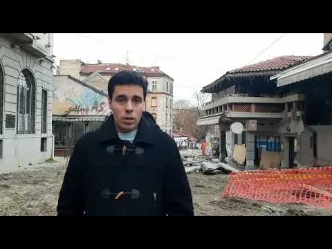 23.03.2021. Obilazak Skadarlije - Nikola Tasić, predsednik Opštinskog odbora DS Stari grad