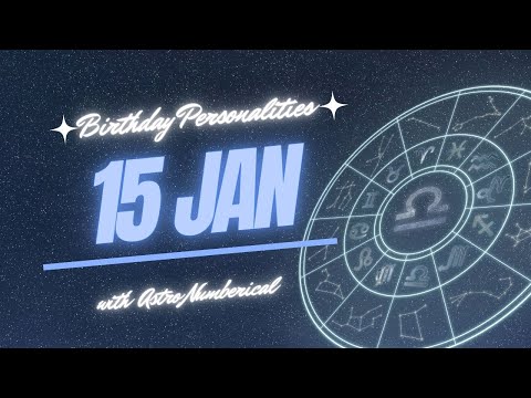 15 January Zodiac Horoscope: Birthday Personality & Traits Revealed