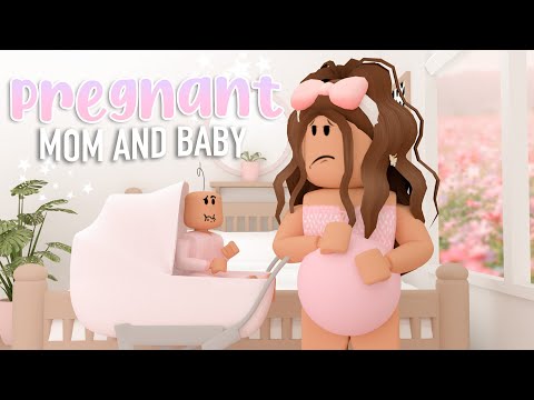 PREGNANT MOM with BABY Morning Routine! | Roblox Bloxburg Baby Roleplay