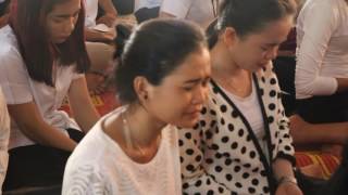 បរិយាយព្រះគុណម៉ែ ក្នុងកម្មវិធីបុណ្យកាន់វេនយុវវ័យ