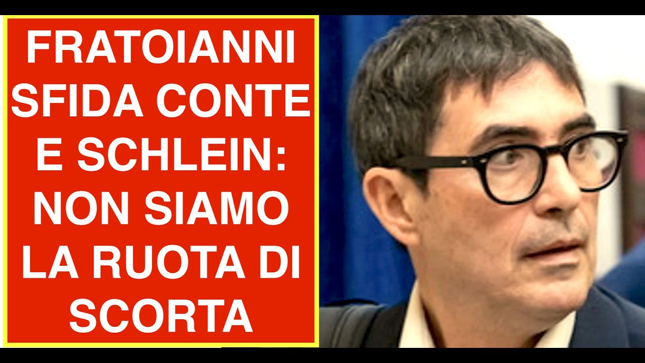 FRATOIANNI SFIDA CONTE E SCHLEIN: NON SIAMO LA RUOTA DI SCORTA