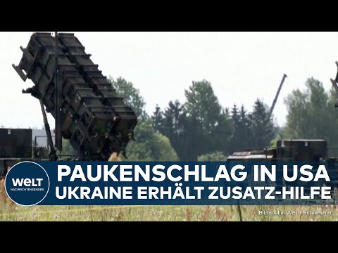 PUTINS KRIEG: Paukenschlag in USA! Ukraine erhält ein zusätzliches Hilfspaket gegen Russland
