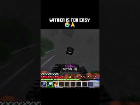 Wither Is Too Easy...😭🙏#bloodline #shorts #minecraft #shortfeed