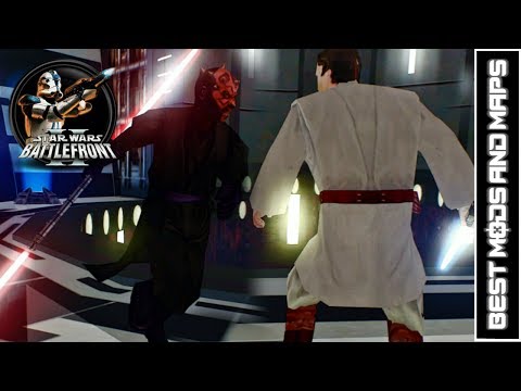 Star Wars Battlefront II (PC) HD: Best Mods & Maps: Naboo: Theed Hangar | Obi-Wan vs. Darth Maul