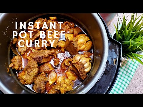 Instant Pot Beef Curry Easiest Recipe | রসুন দিয়ে...