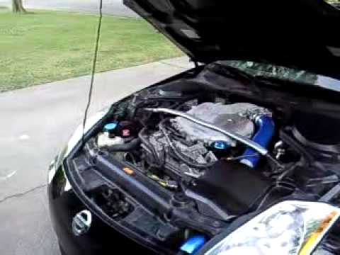 350z with K&N Typhoon Intake