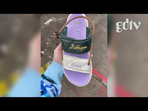 Unreleased Kid Super x Puma Slides First Look