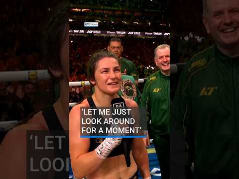‘Let me look around for a second’ #RTÉNews #ireland #boxing