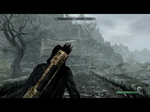 Skyrim (J´zargo´s experiment) test flame cloak spell
