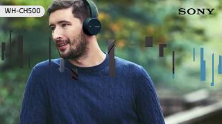Video thumbnail for WH-CH500 Sony Wireless Headphones by Sony India