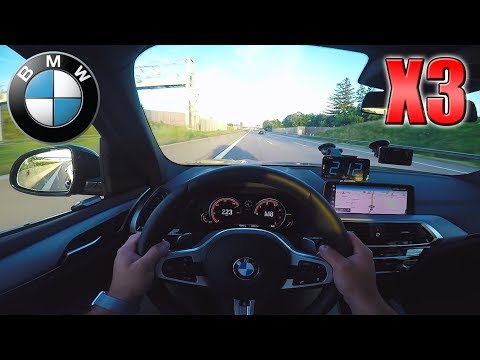 2019 BMW X3 xDrive20d | Cruising on German Autobahn✔