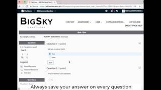 BigSky Benilde - Quiz for Students